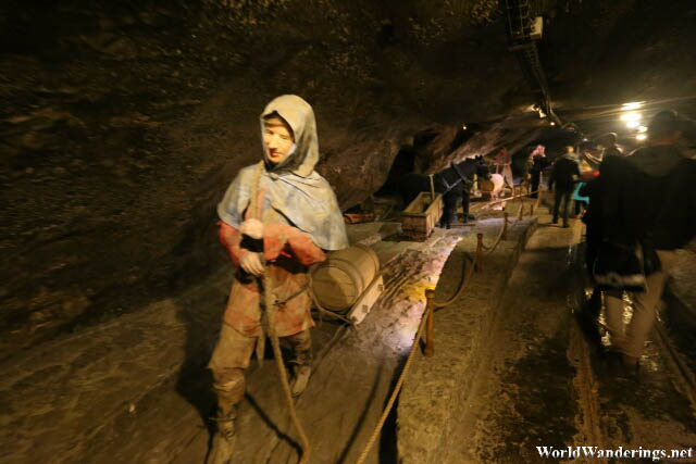 A Worker at the Wieliczka Salt Mine