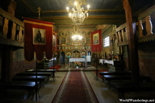 Inside the Protection of Our Most Holy Lady Church in Owczary