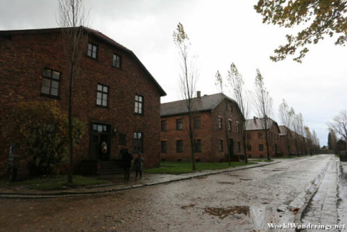 Bunkers at the Auschwitz