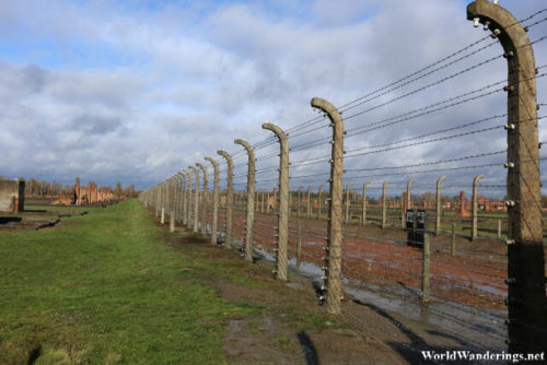 Imposing Fences at the Auschwitz II-Birkenau