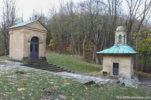 Chapels at the Church of the Crucifixion at Kalwaria Zebrzydowska