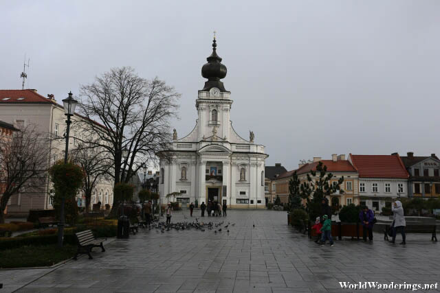 Square in Wadowice