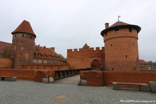 Entering Malbork Castle