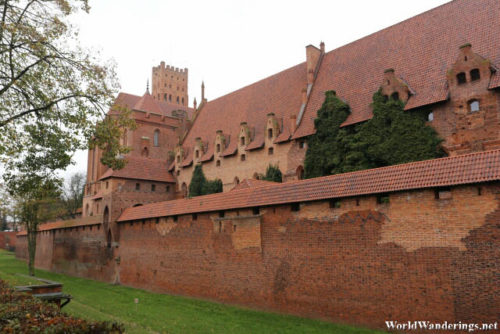 Inner Walls of Malbork Castle