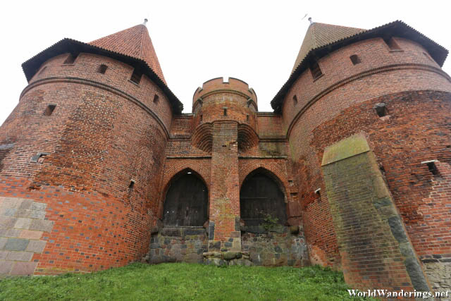 Entrance of Malbork Castle