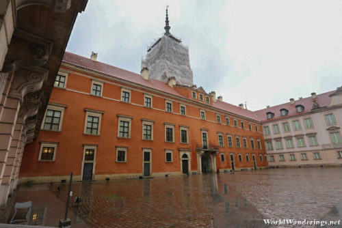 Warsaw Royal Castle Under Renovation