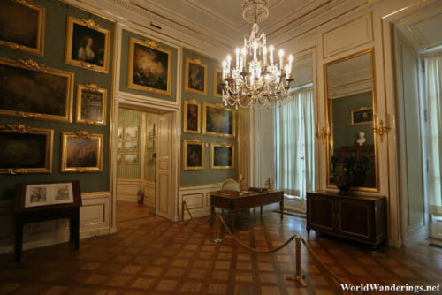 Canaletto Room at the Royal Castle in Warsaw
