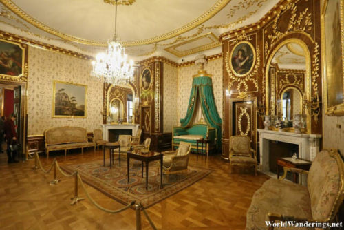 Royal Bedroom at the Royal Castle in Warsaw