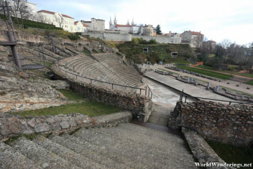 Approaching the Ancient Theater of Fourvière