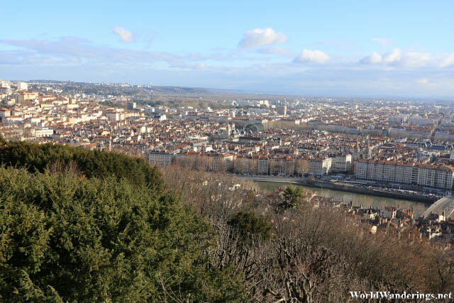 Lyon From Fourvière Hill