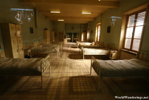 Miniature Hospital Ward in the Movie and Miniature Museum in Lyon