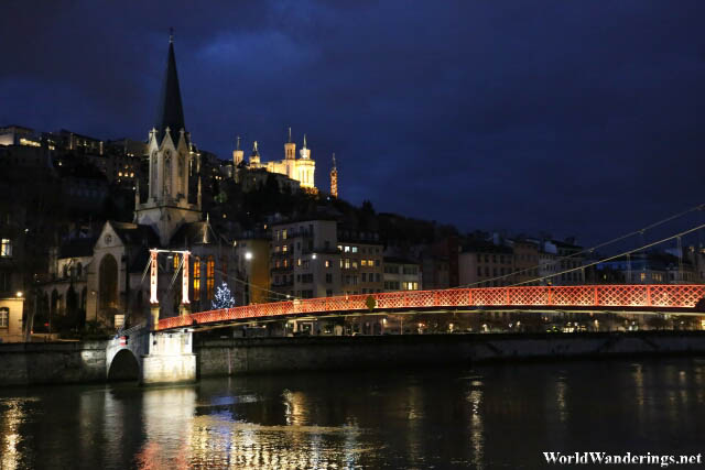 Vieux Lyon at Night
