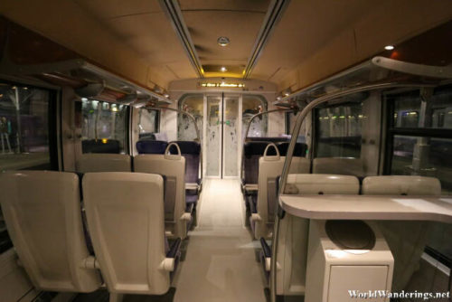 Inside the Train to Avignon