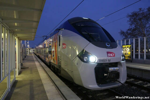 Train to Gare d'Avignon Centre