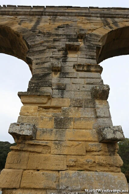 Post at Pont du Gard
