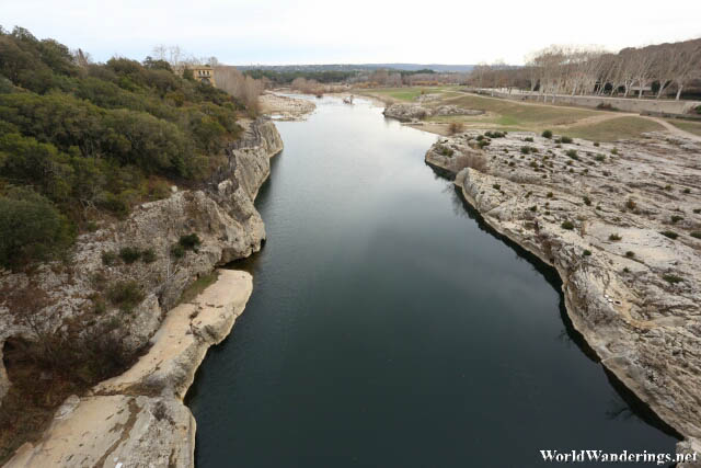 Gardon River at Pont du Gard