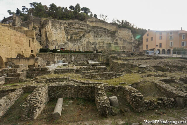 Ruins at the Roman Theater of Orange