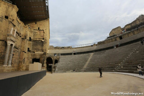Stage of the Roman Theater of Orange