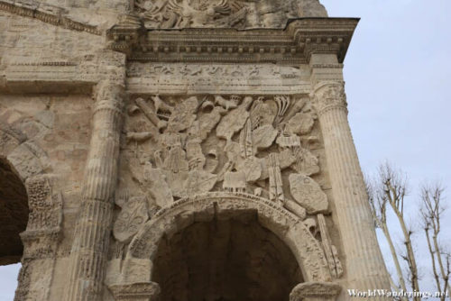 Detail on the Triumphal Arch of Orange