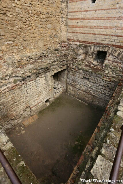 Pool in the Baths of Constantine in Arles