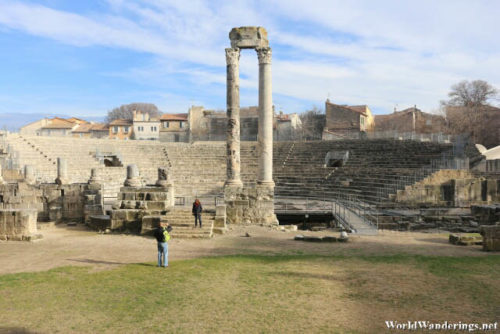 Exploring the Ancient Theater in Arles