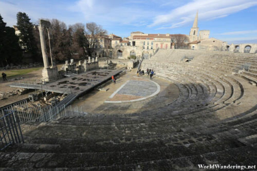Seating Area at the Ancient Theater of Arles