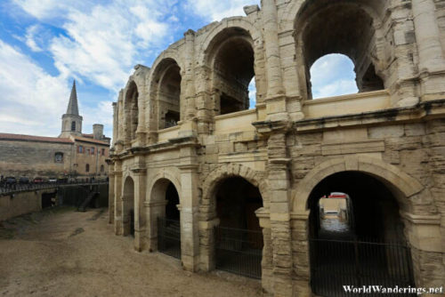 Walls of the Amphitheater of Arles