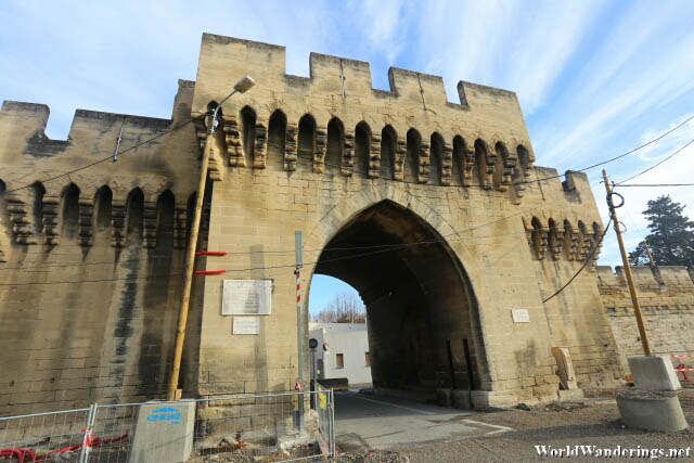 A Gate Along the Walls of Avignon