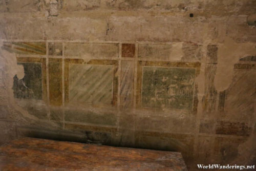 Detail on the Wall of a Room in the Palais des Papes