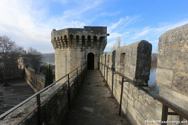 Walking on the Walls of Avignon