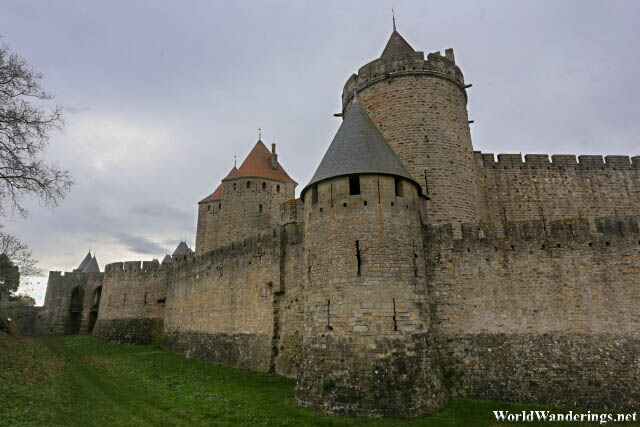 Walls of Cité de Carcassonne
