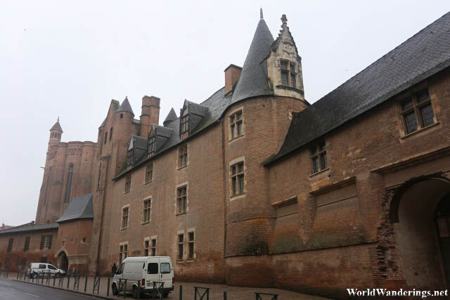Going to the Berbie Palace in Albi