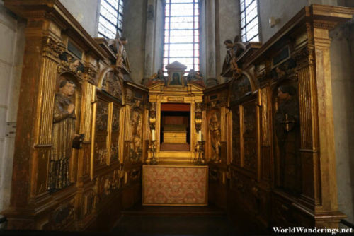 A Chapel at the Basilica of Saint Sernin in Toulouse