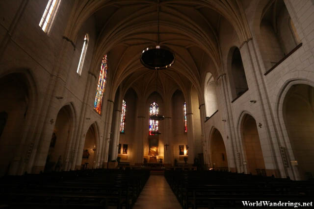 Inside the Notre-dame de la Dalbade