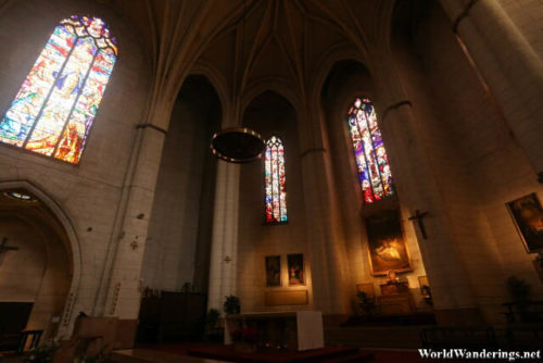 Stained Glass Windows of the Notre-dame de la Dalbade in Toulouse