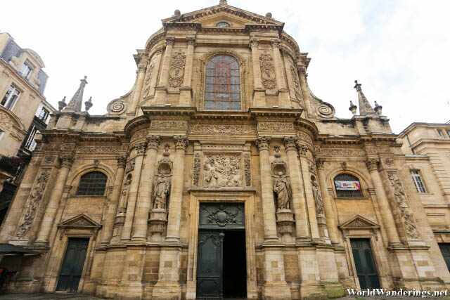Notre Dame Church in Bordeaux