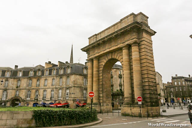 The Porte de Bourgogne in Bordeaux