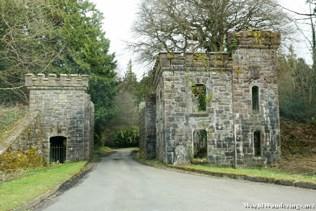 Entrance to the Grounds of Castle Caldwell