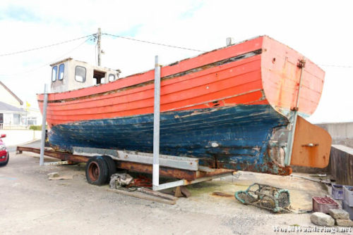 Boat at the Port of Aranmore