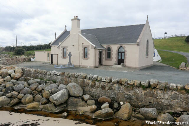 Saint Crone's Church in Aranmore Island