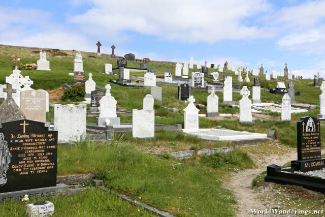 Cemetery at Aranmore Island
