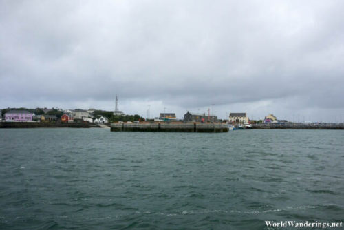 Arriving at Inishmore Island