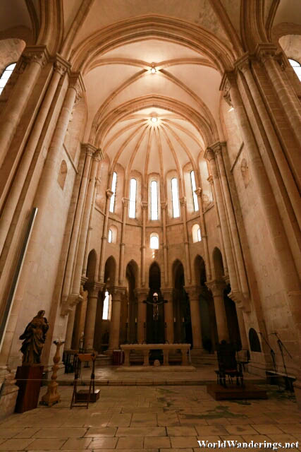 Altar Area of the Church at the Monastery of Alcobaça