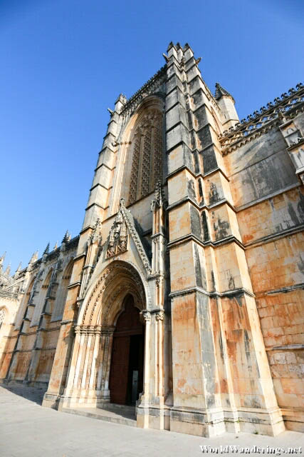 Entrance to the Monastery of Batalha