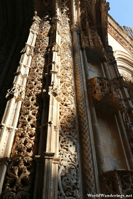 Detail on the Unfinished Chapels at the Monastery of Batalha