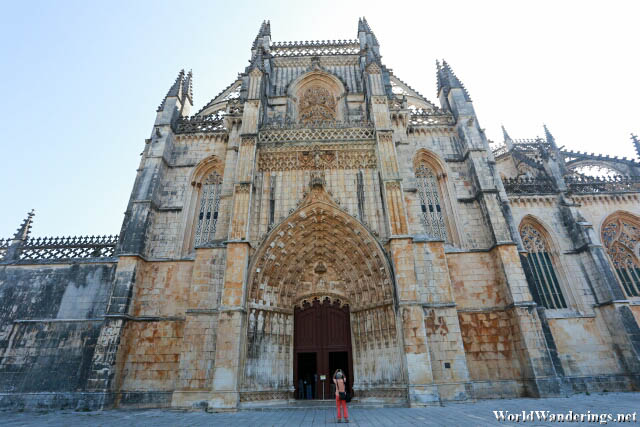 Facade of the Monastery of Batalha