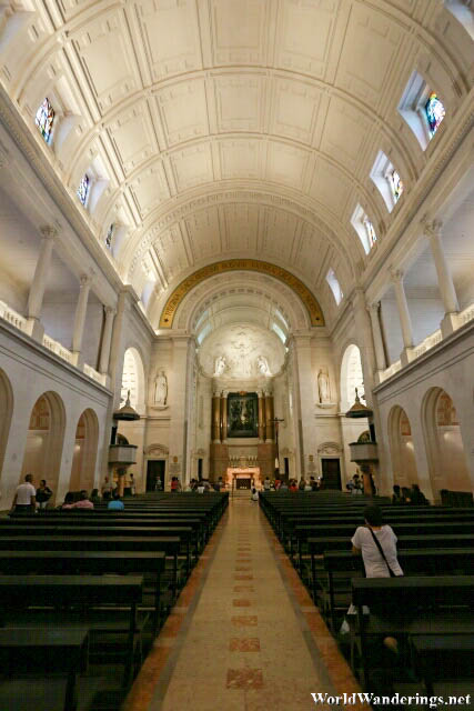 Inside the Basilica of Our Lady of the Rosary