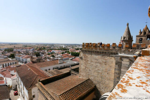 Looking Out from the Rooftop of the Cathedral of Évora 