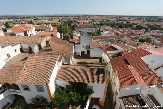 View from the Rooftop of the Cathedral of Évora