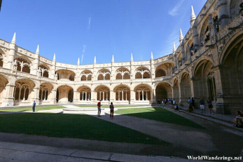 Within the Cloister of Jerónimos Monastery